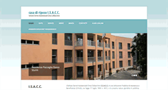Desktop Screenshot of isacc.it